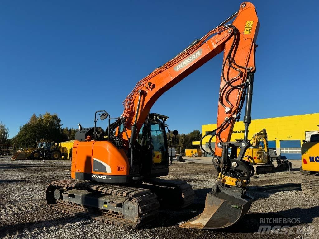 Doosan DX140LCR-5 Gravemaskiner på larvebånd