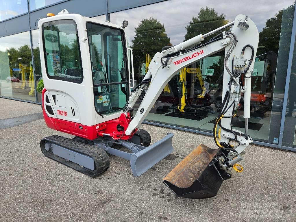 Takeuchi TB 216 Minigravemaskiner