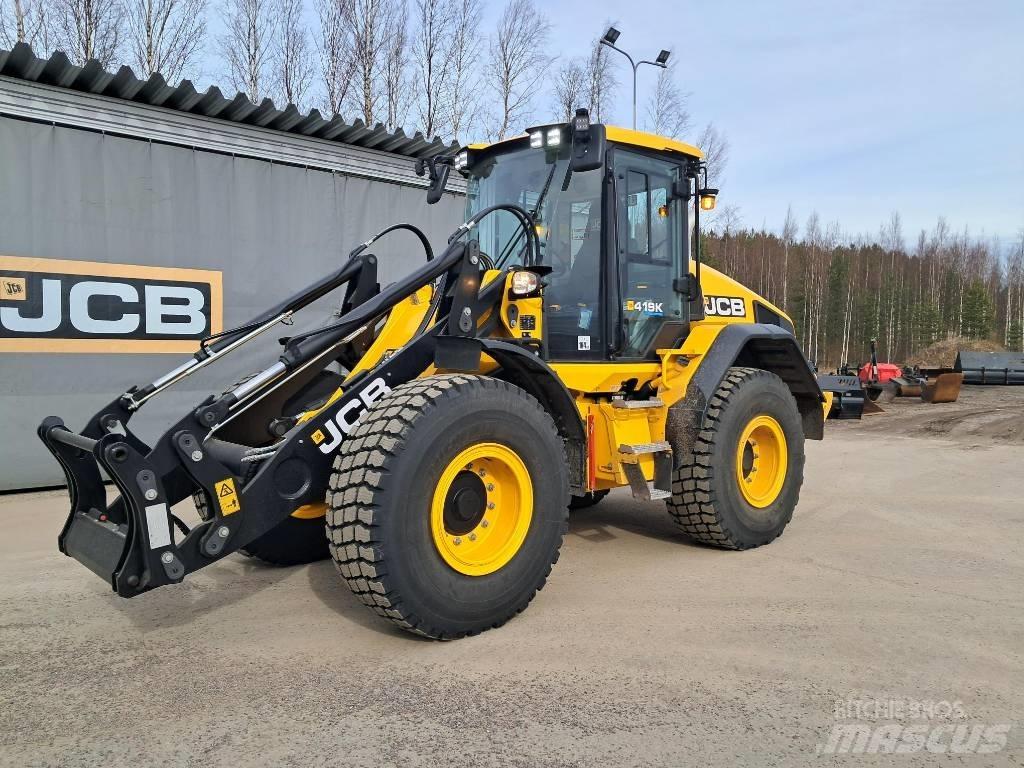 JCB 419S Læssemaskiner på hjul