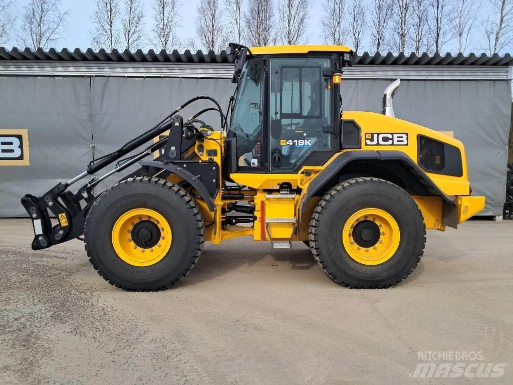 JCB 419S Læssemaskiner på hjul