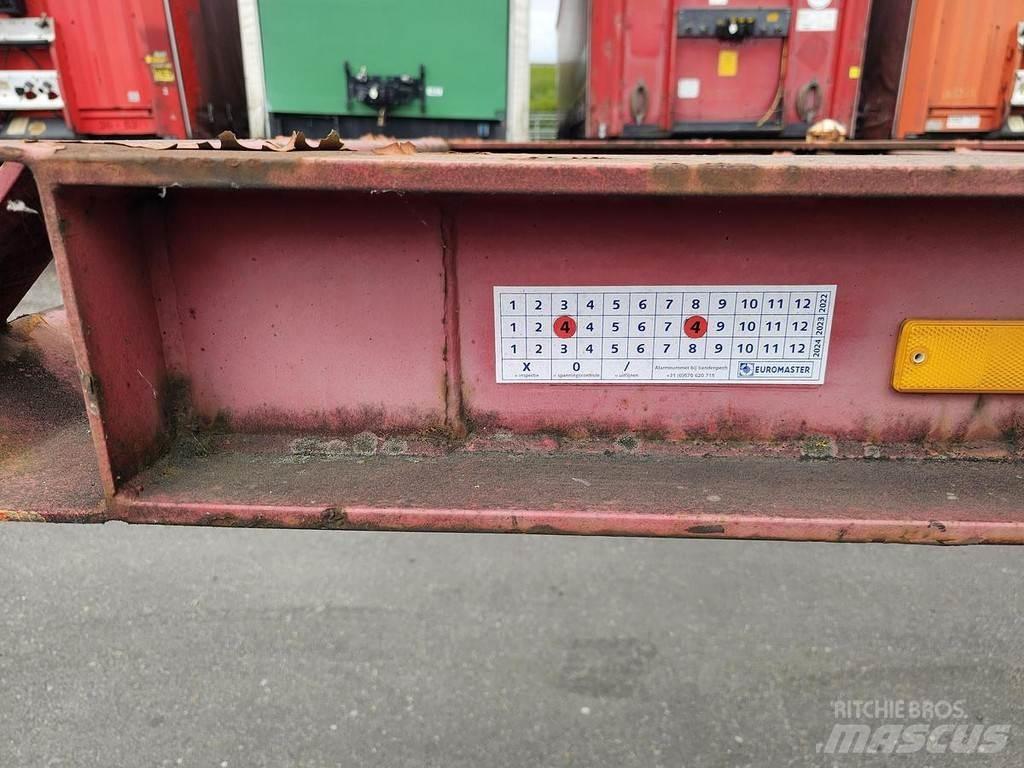 Pacton TXC 230-2 Semi-trailer med containerramme