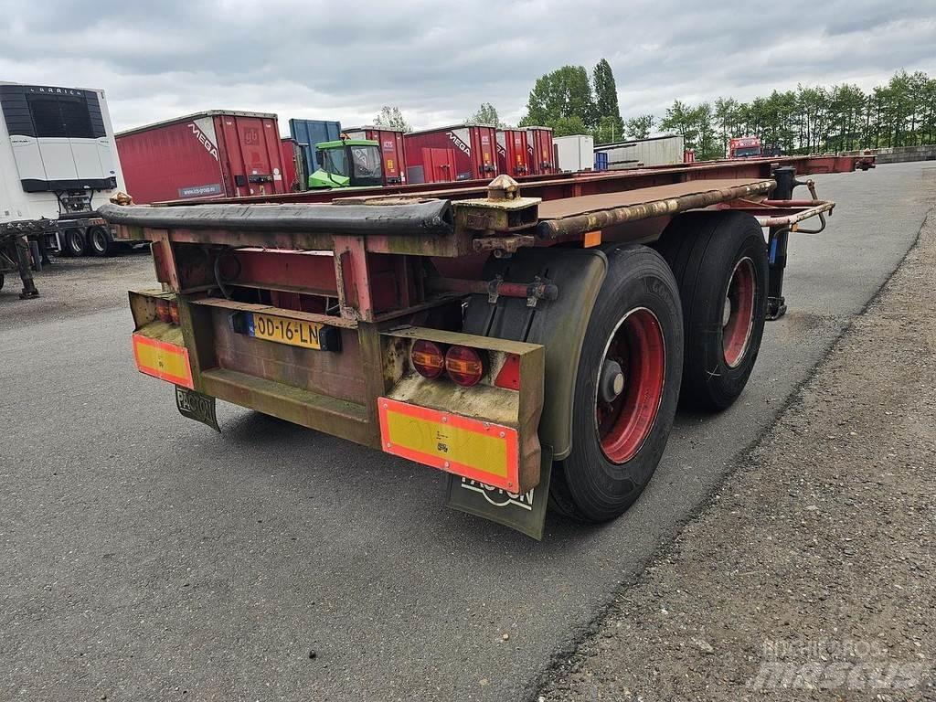 Pacton TXC 230-2 Semi-trailer med containerramme