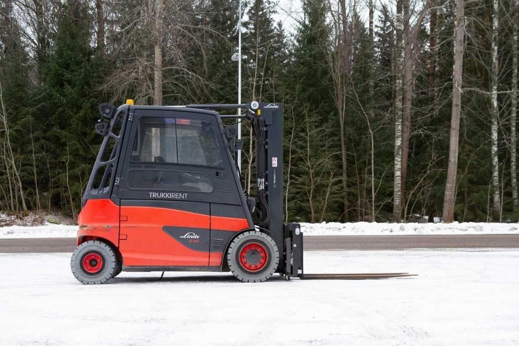 Linde E 45 El gaffeltrucks