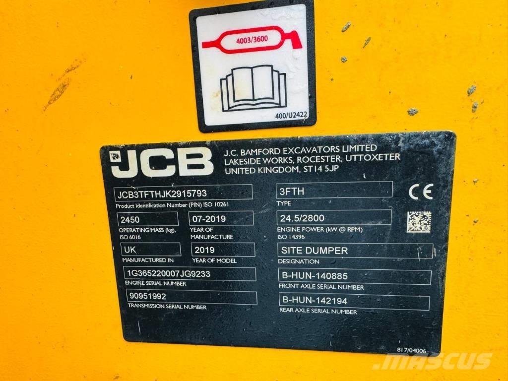 JCB 3 FTH Dumpere