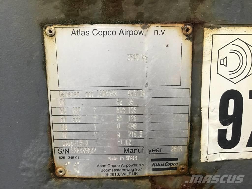 Atlas Copco QAS 150 Dieselgeneratorer