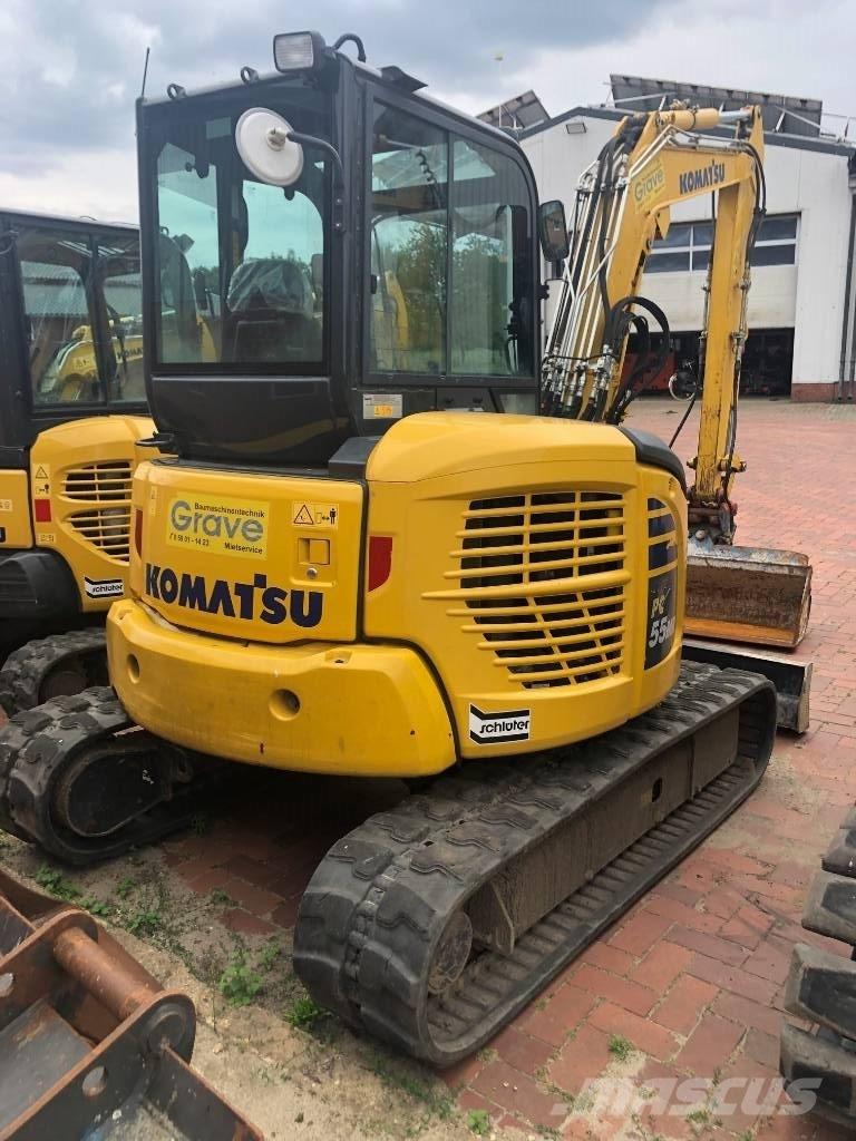 Komatsu PC55MR- 5MO Minigravemaskiner