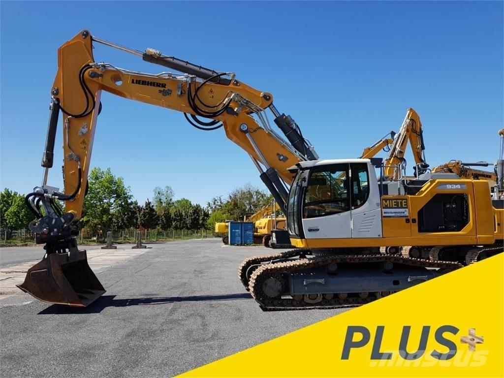 Liebherr R934 Gravemaskiner på larvebånd
