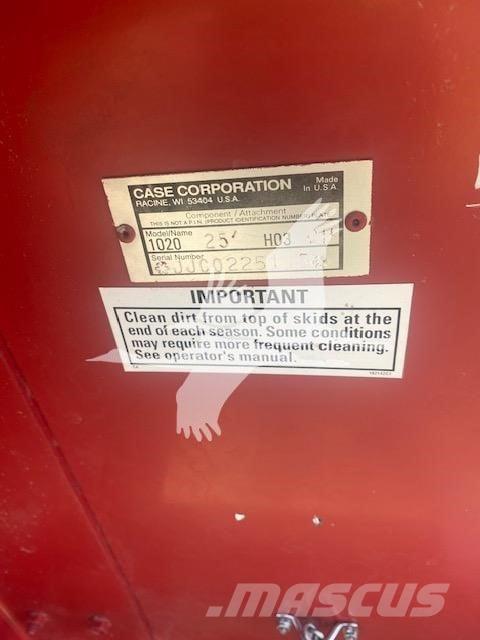Case IH 1020 Hoveder til mejetærskere
