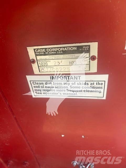 Case IH 1020 Hoveder til mejetærskere