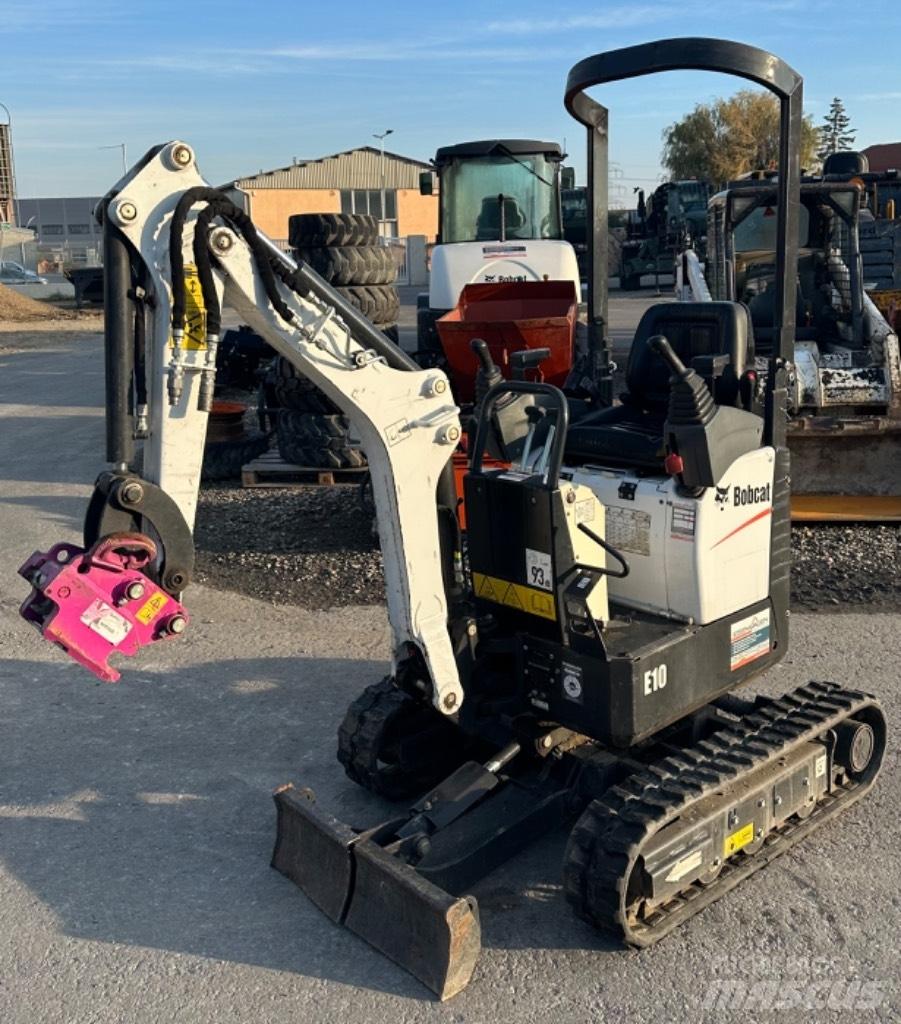 Bobcat E 10 Minigravemaskiner