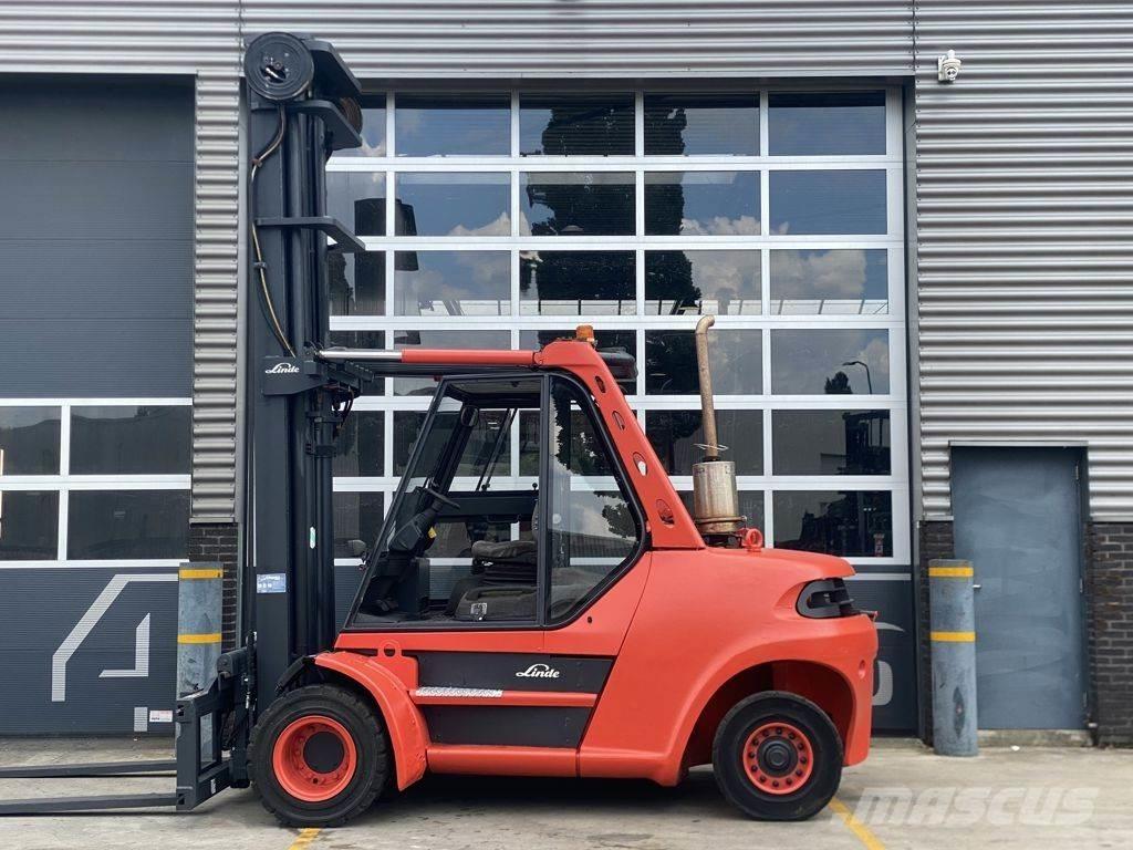 Linde H80D/900 Diesel gaffeltrucks