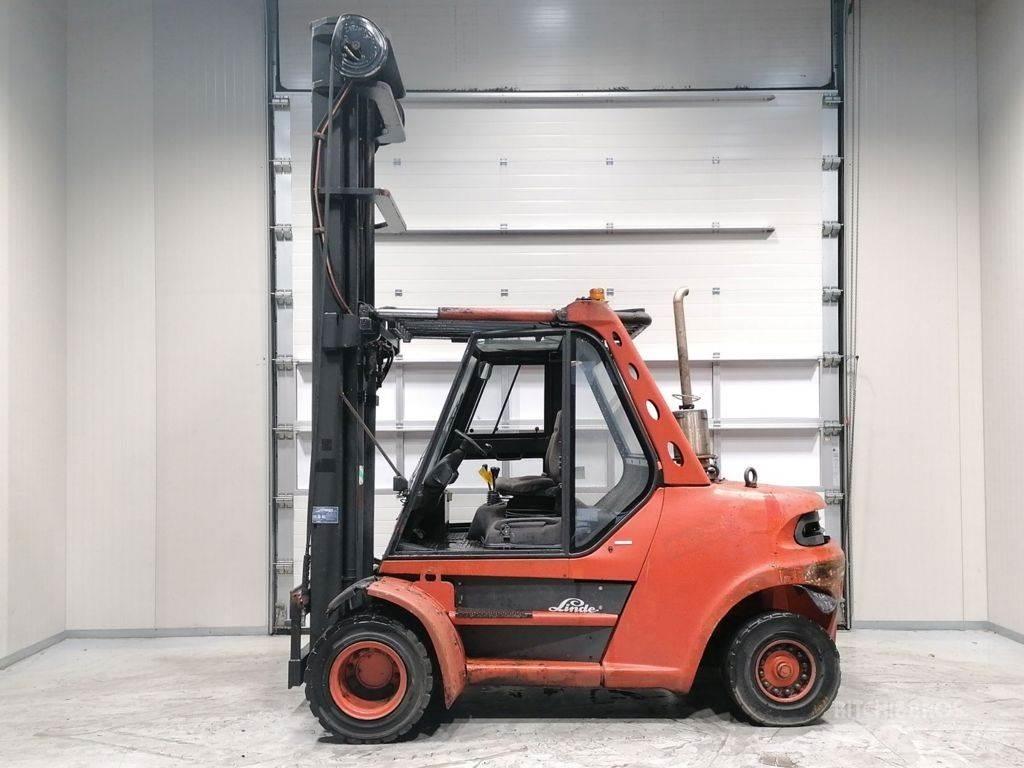 Linde H80D/900 Diesel gaffeltrucks