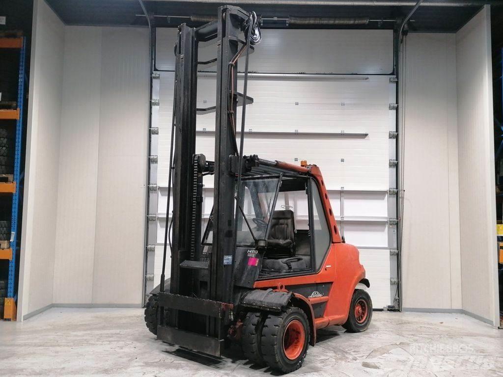 Linde H80D/900 Diesel gaffeltrucks