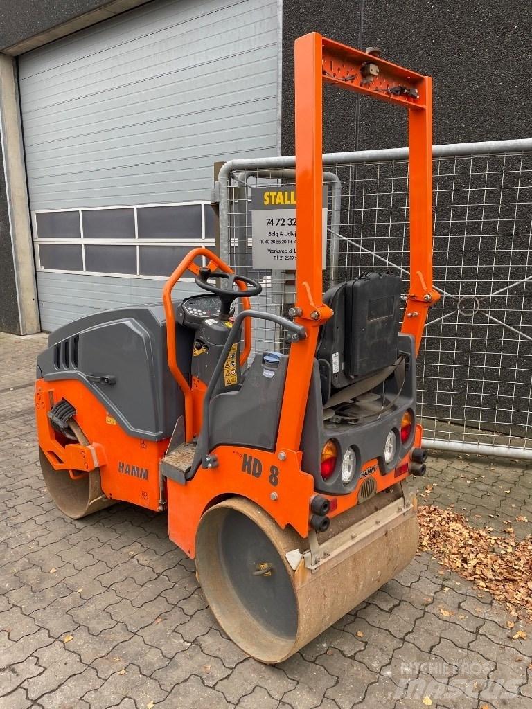 Hamm HD 8 VV Tvilling tromle