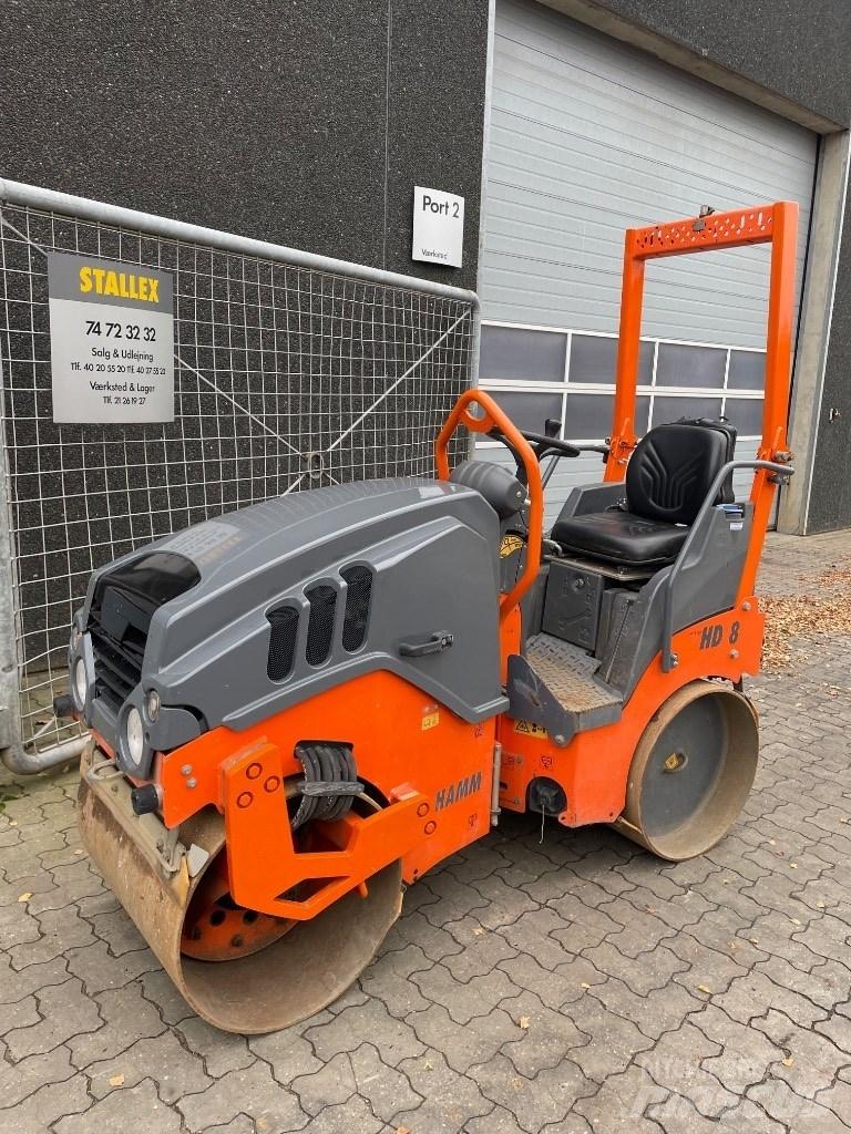 Hamm HD 8 VV Tvilling tromle