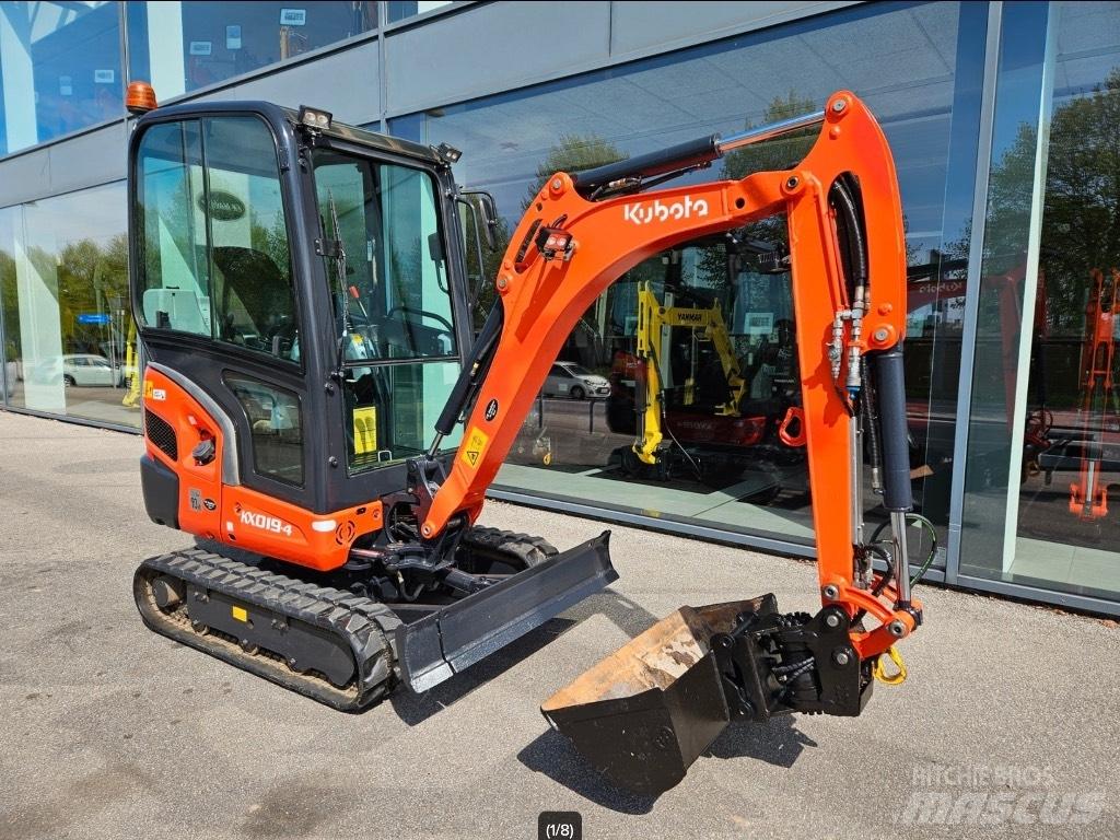 Kubota KX 019-4 Minigravemaskiner
