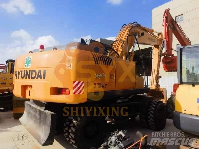 Hyundai 210W-7 Gravemaskiner på hjul
