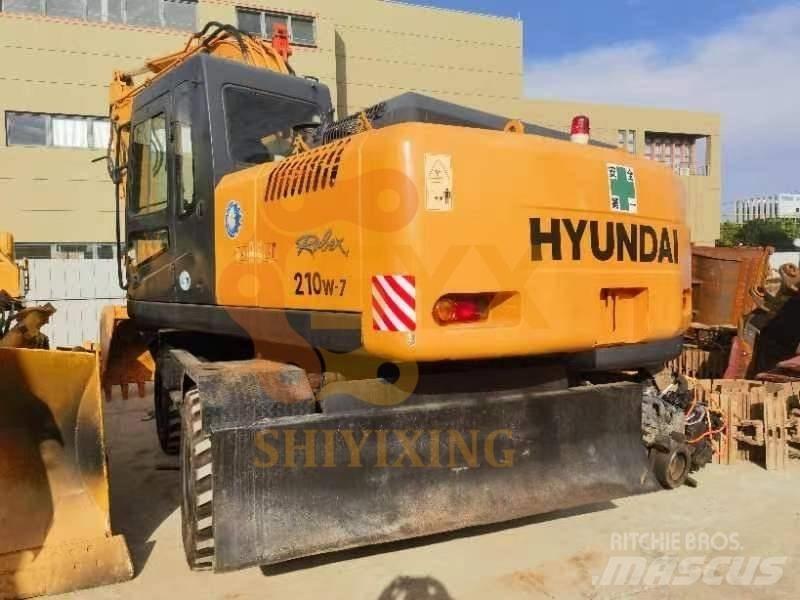 Hyundai 210W-7 Gravemaskiner på hjul