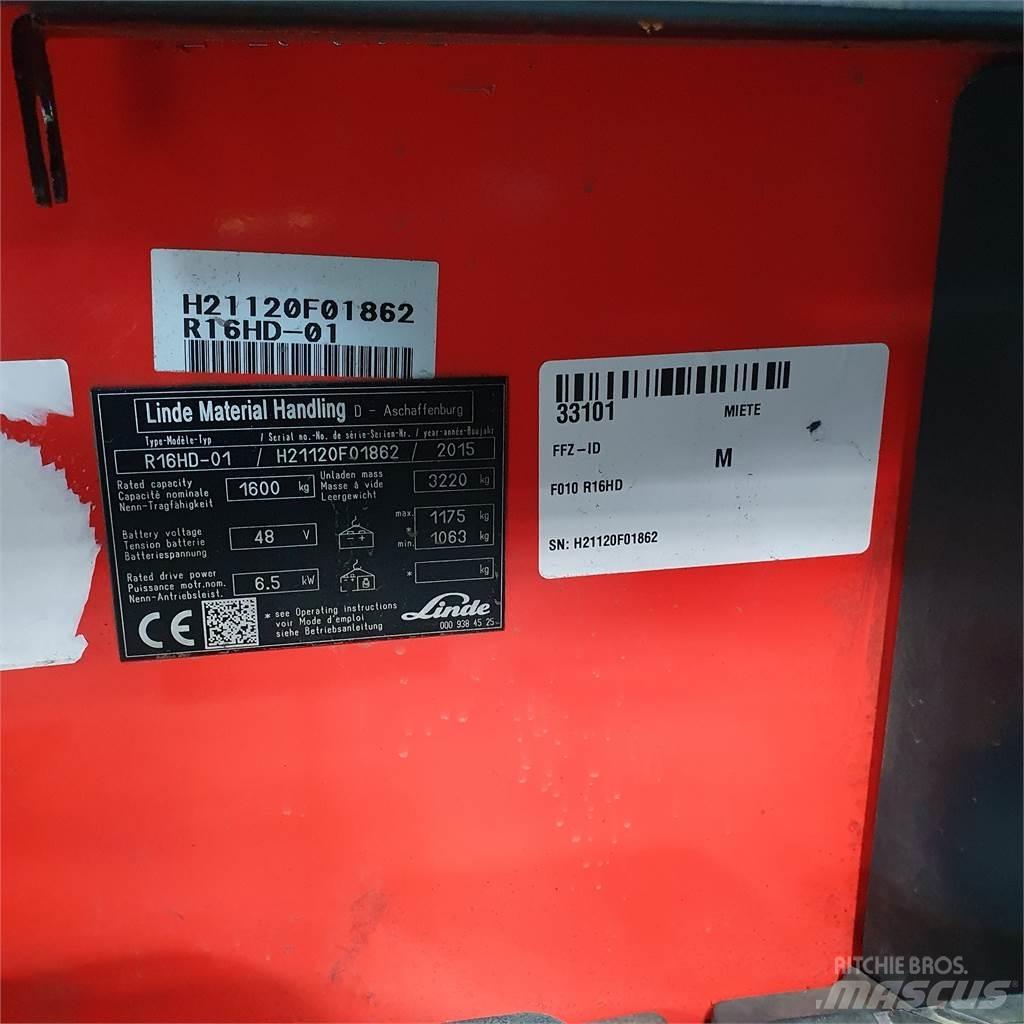 Linde R16HD Reachtruck