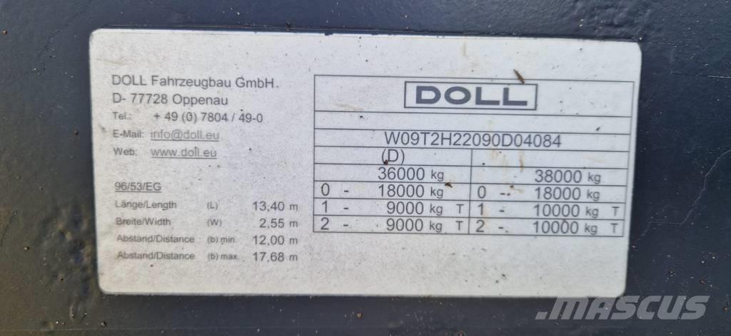 Doll T2H Semi-trailer blokvogn