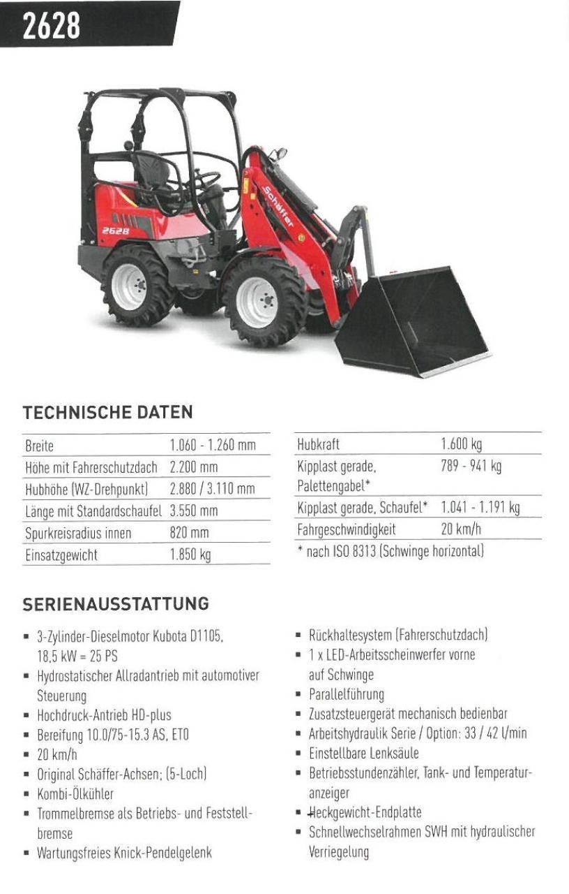 Schäffer 2628 Minilæsser - knækstyret