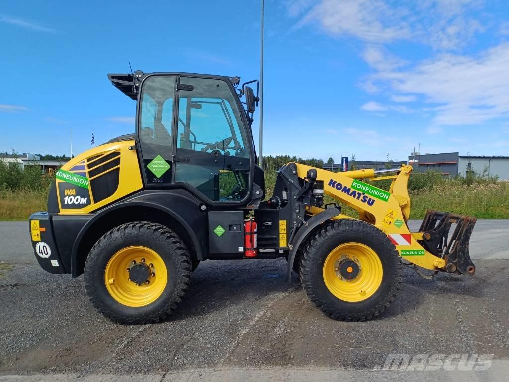 Komatsu WA 100 M-8 Læssemaskiner på hjul