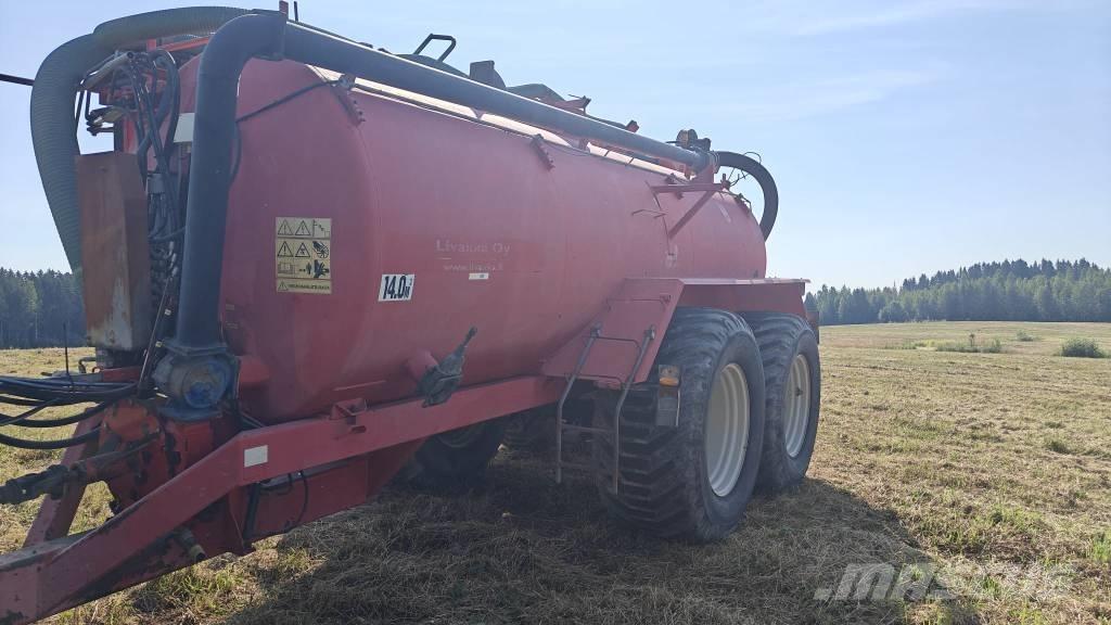 Livakka 14 m3 Gyllevogne/Slamsugere