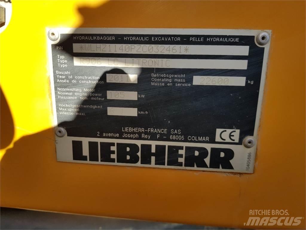 Liebherr R906 LC Gravemaskiner på larvebånd