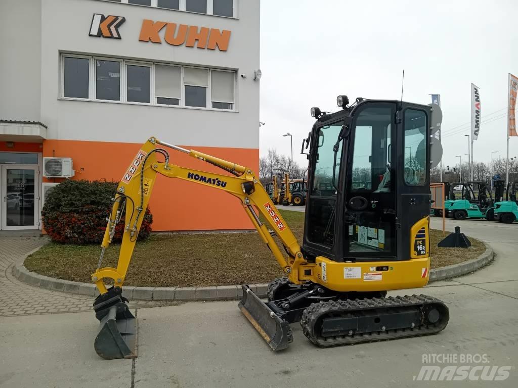Komatsu PC 16 R-3HS Minigravemaskiner