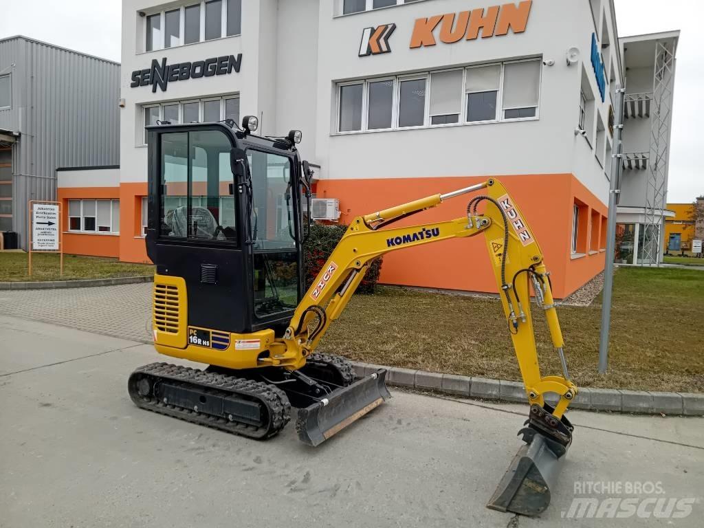 Komatsu PC 16 R-3HS Minigravemaskiner