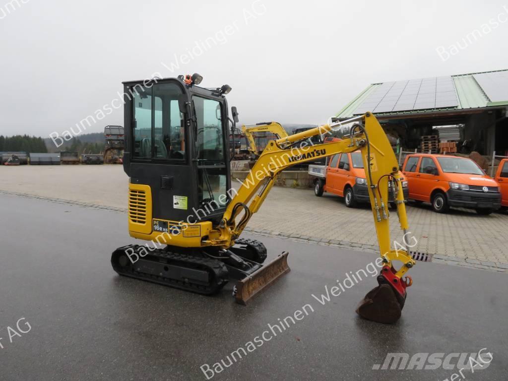 Komatsu PC 16 Minigravemaskiner