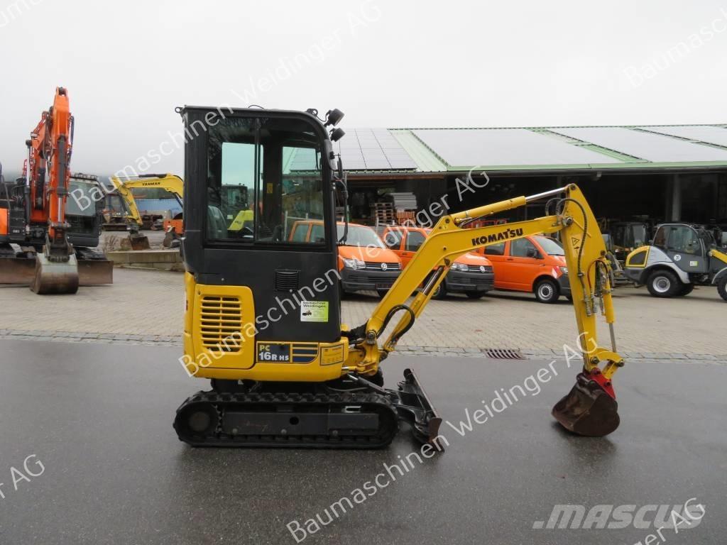 Komatsu PC 16 Minigravemaskiner