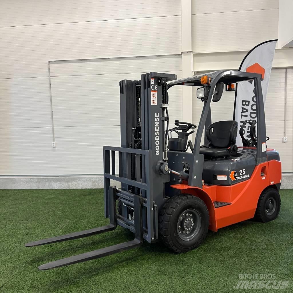 Goodsense FY25 LPG gaffeltrucks