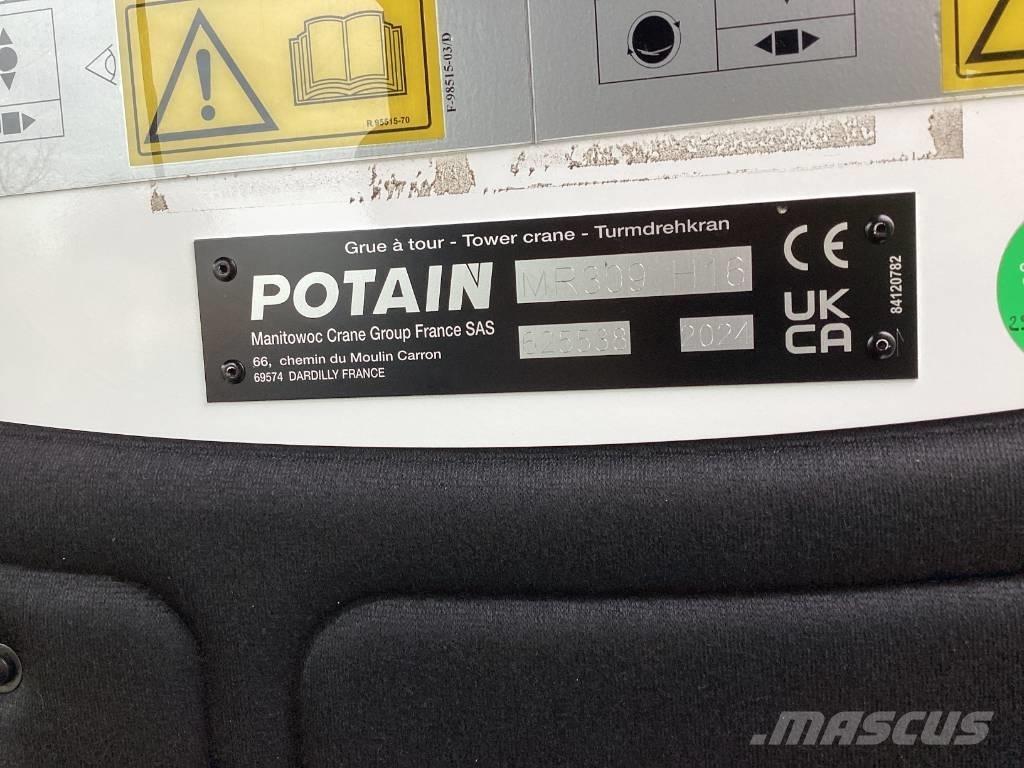 Potain MR309-H16 Tårn kraner
