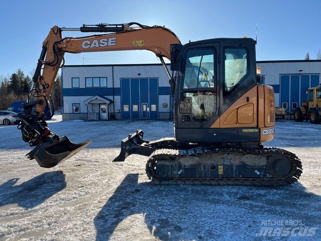 CASE CX 85 D SR Midi-gravemaskiner 7t - 12t