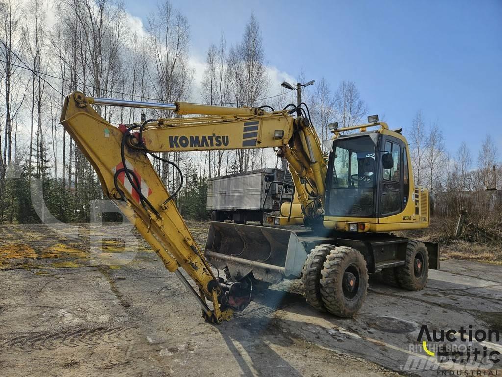 Komatsu PW130ES-6K Gravemaskiner på hjul