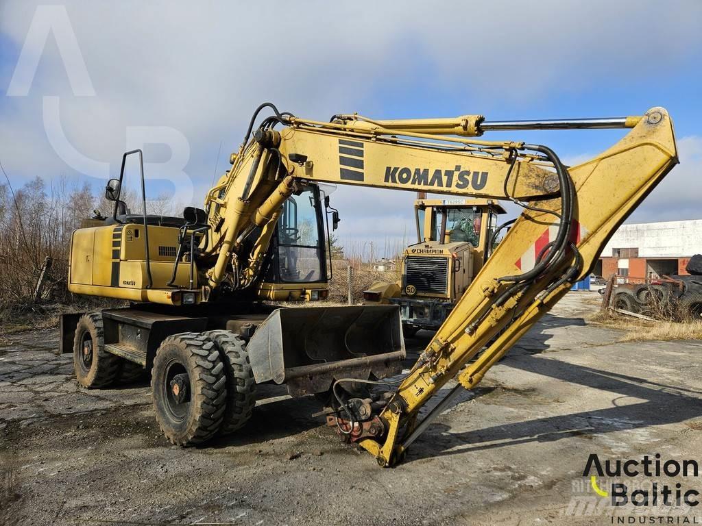 Komatsu PW130ES-6K Gravemaskiner på hjul
