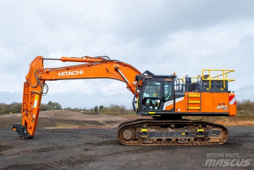 Hitachi ZX490LCH-7 Gravemaskiner på larvebånd