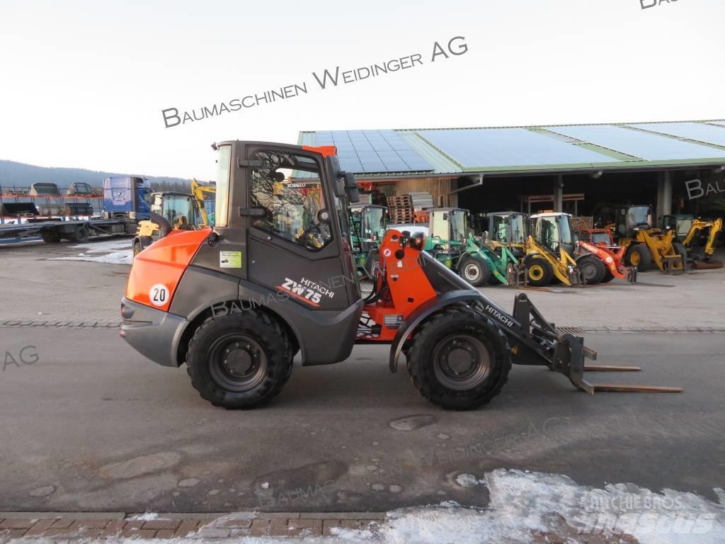 Hitachi ZW 75 Læssemaskiner på hjul