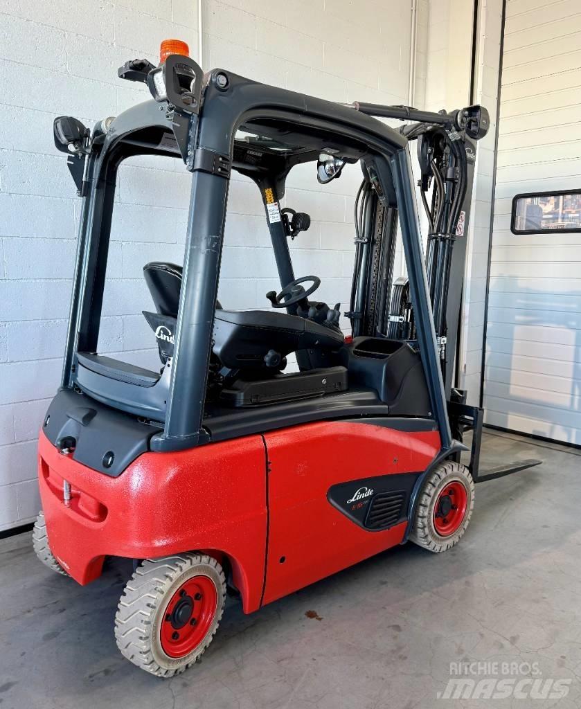 Linde E16P/386-02 El gaffeltrucks