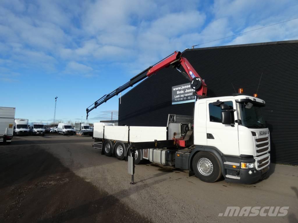 Scania G 450 Lastbil med kran