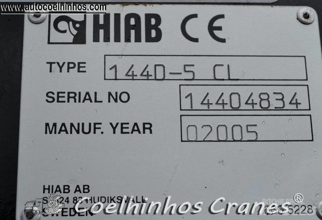 Hiab 144 XS / D5-CL Lastbilmonterede kraner