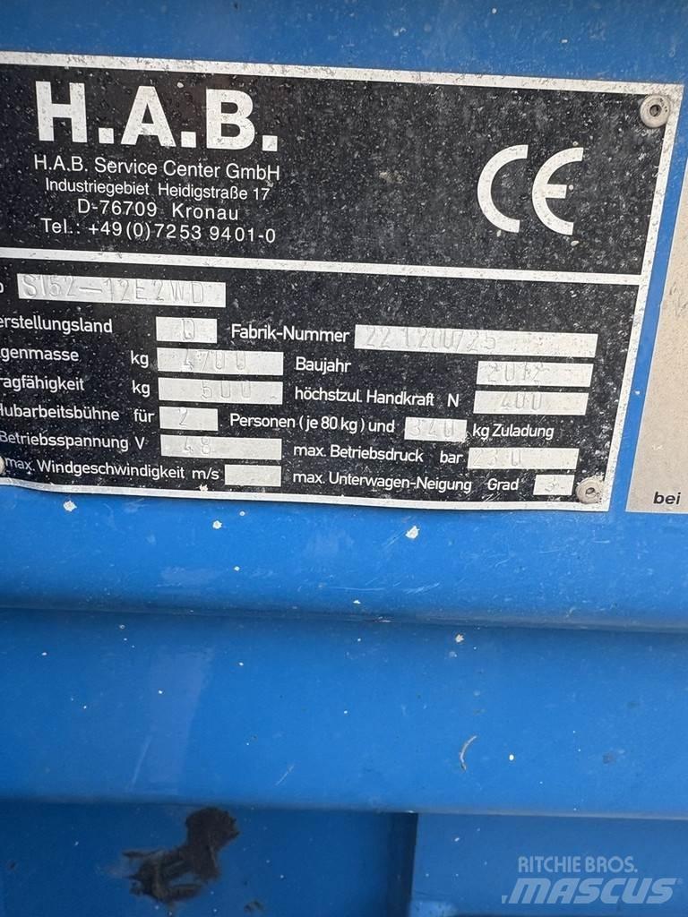  H.A.B S152 12e Saxlifte