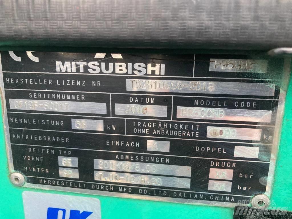 Mitsubishi FD50NT Diesel gaffeltrucks