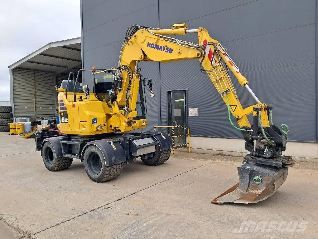 Komatsu PW138MR-11E0 Gravemaskiner på hjul