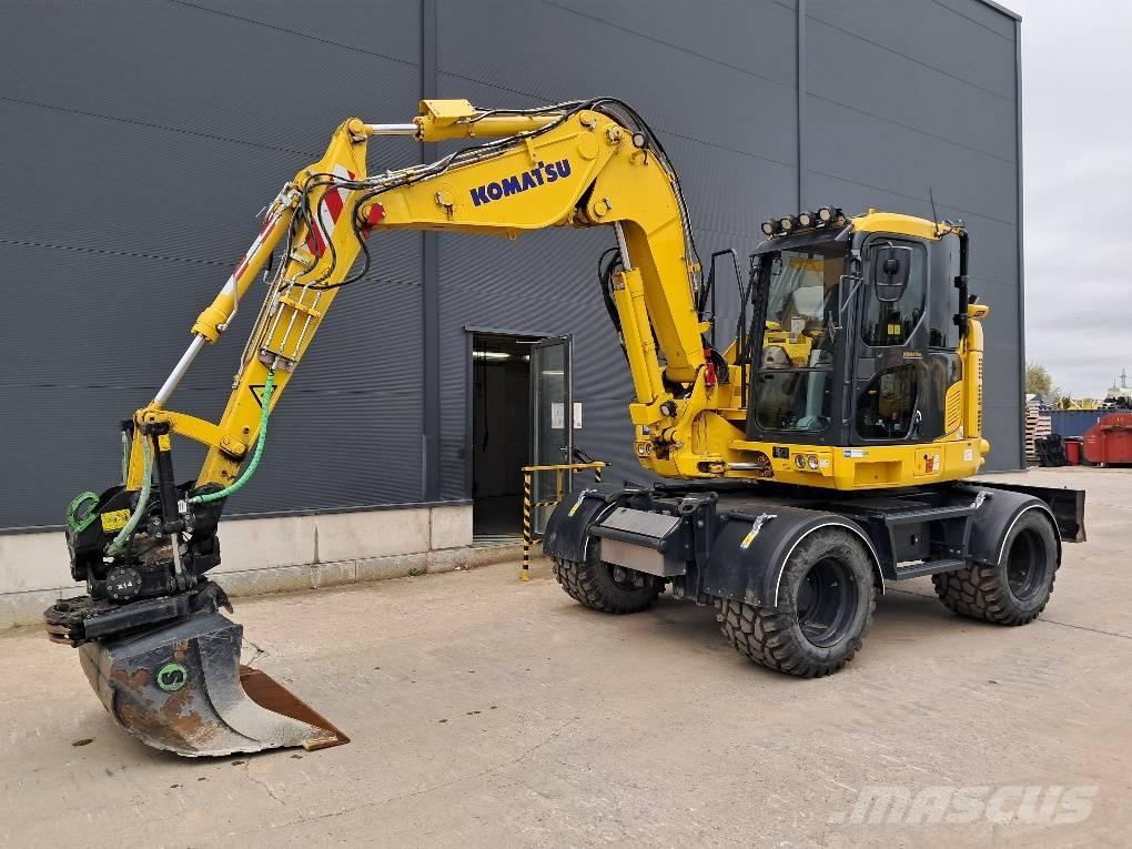 Komatsu PW138MR-11E0 Gravemaskiner på hjul