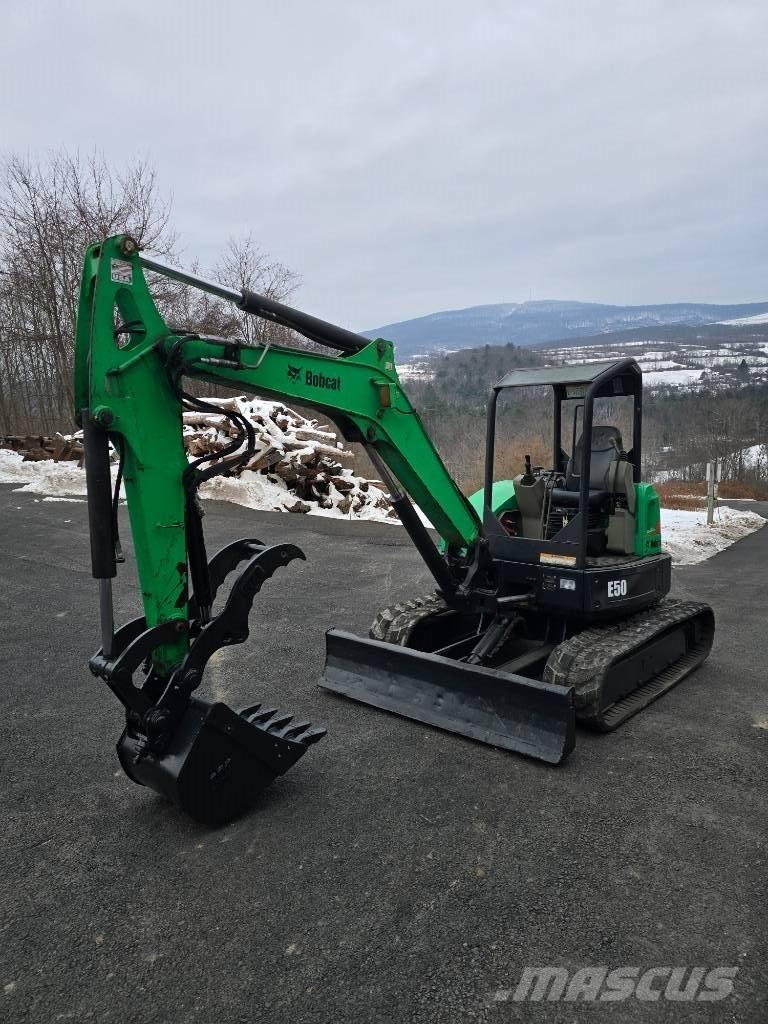 Bobcat E 50 Minigravemaskiner