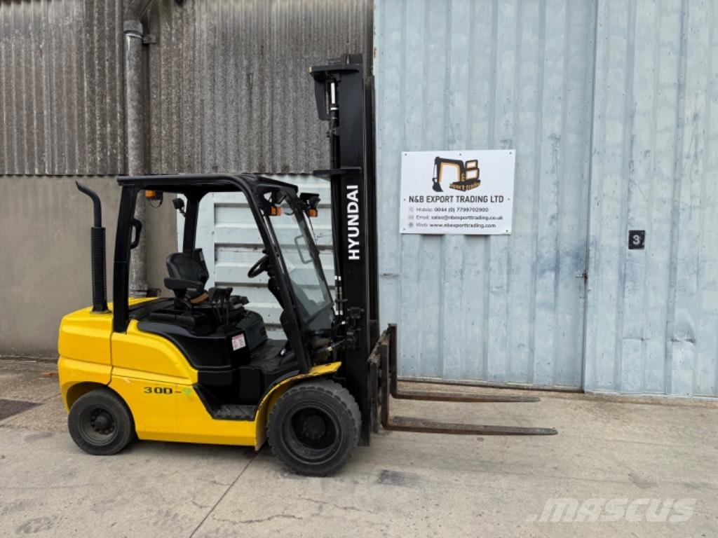 Hyundai 30 D Diesel gaffeltrucks