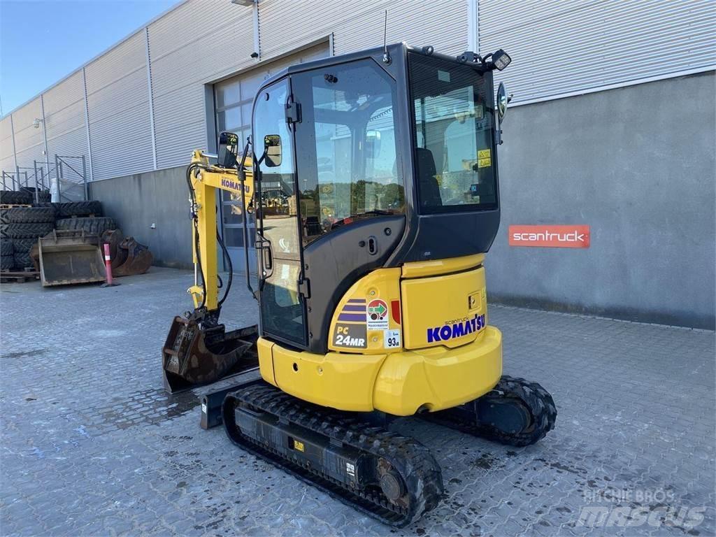 Komatsu PC24MR-5 Gravemaskiner på hjul
