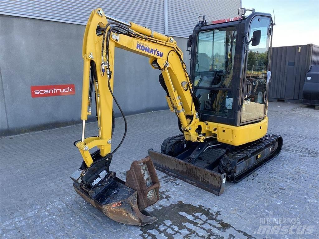 Komatsu PC24MR-5 Gravemaskiner på hjul